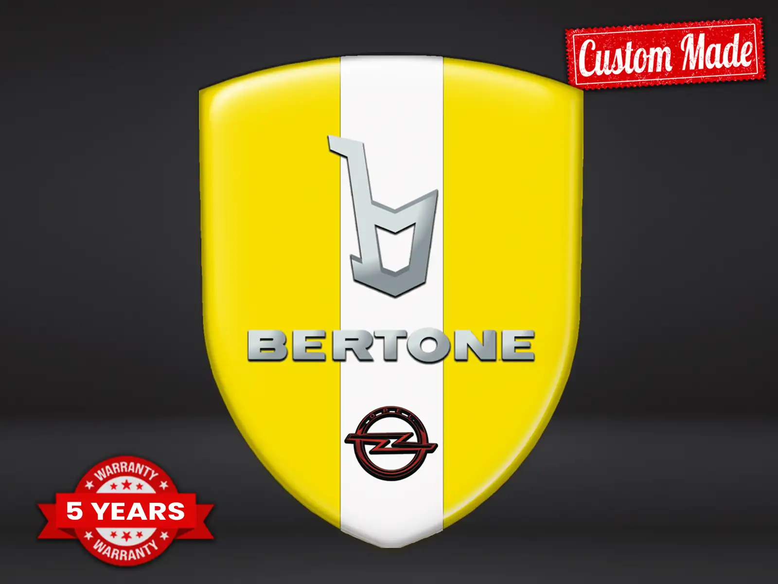 Bertone Autocollants Auto Édition Qualité Pro Supérieure